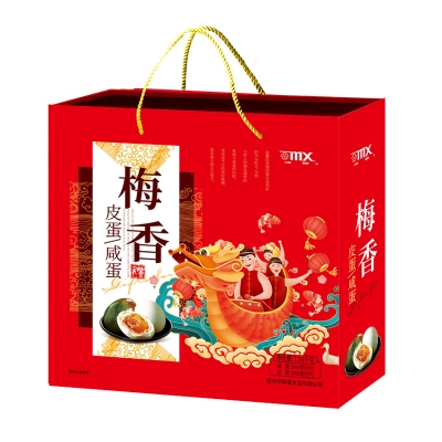 梅香皮蛋咸蛋-混裝禮盒18只裝